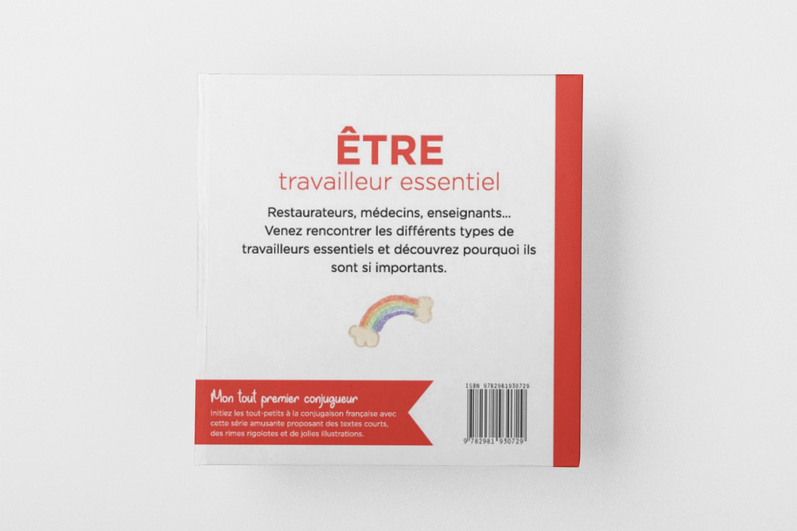 Back cover concept, red