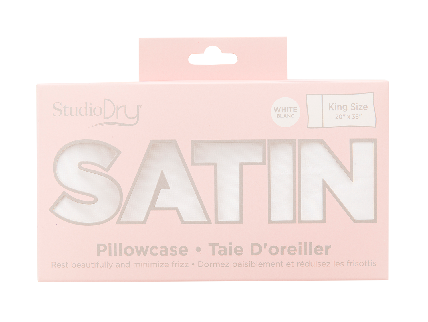 Satin pillowcase box