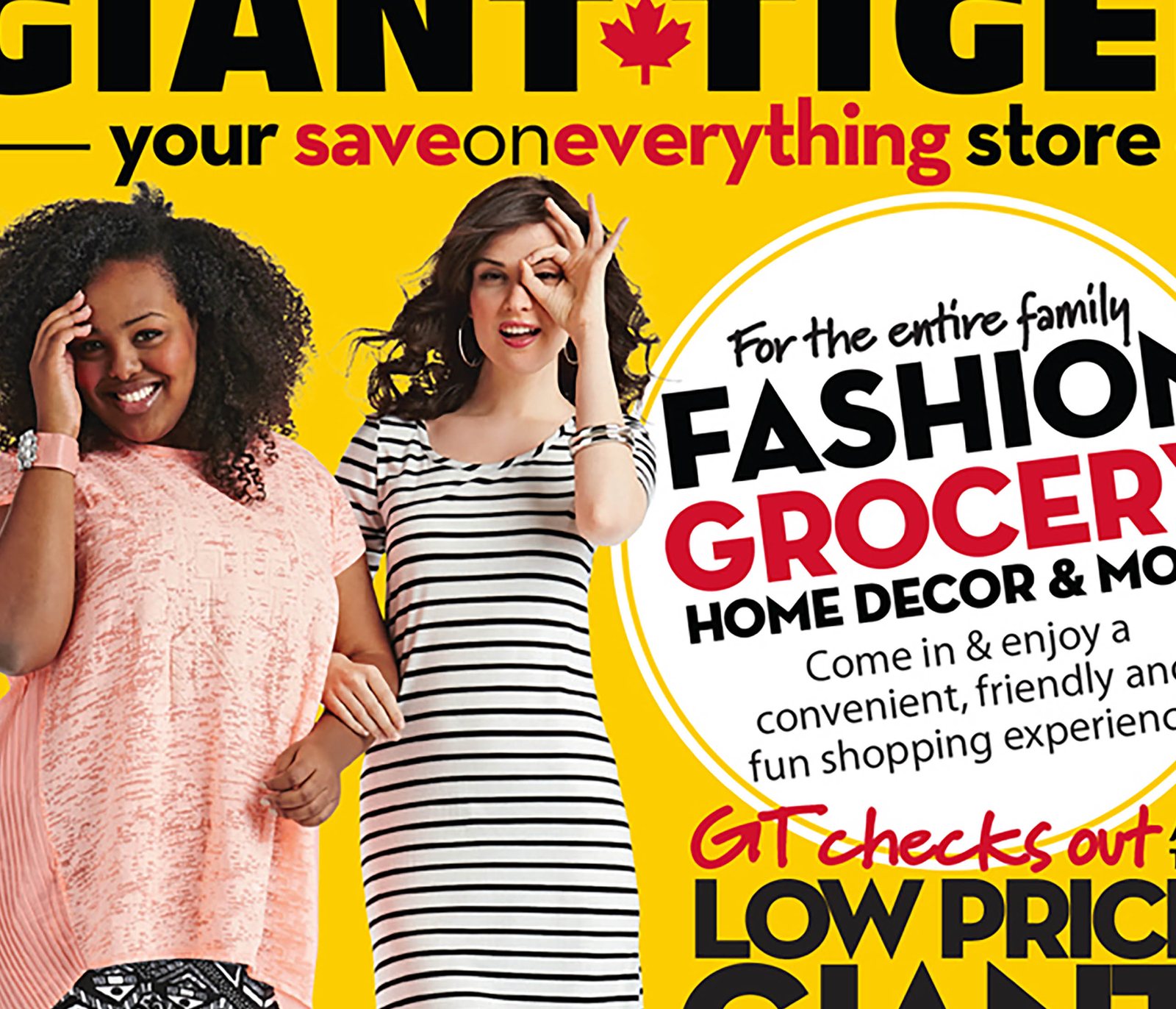 Giant Tiger weekly flyer cover